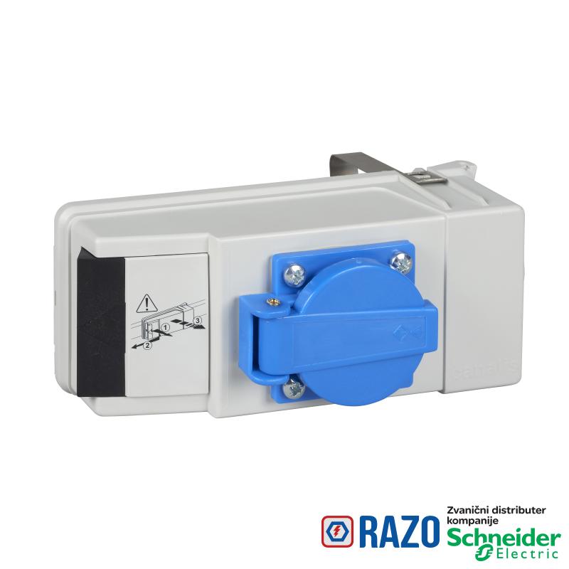 Canalis - utična kutija za NF osigurače - 8.5 x 31.5 - 16 A - VDE utičnice 