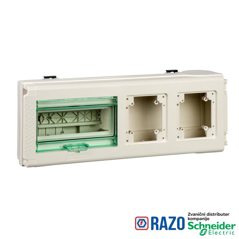 Canalis - utična kutija - 32A- prazna za 2 utičnice za KNB - 8 modula od 18mm 