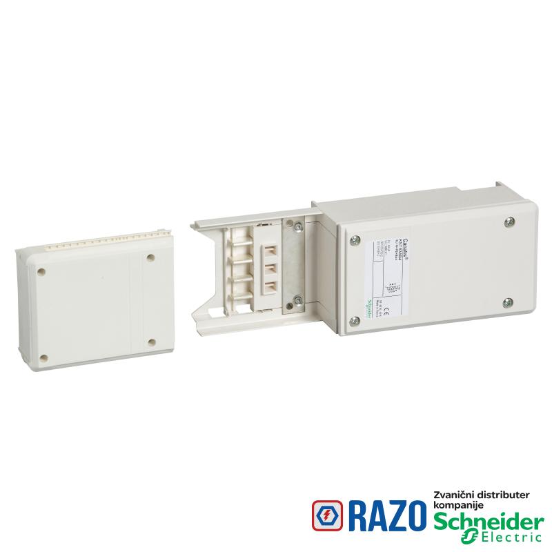 Canalis - napojna jedinica za KNT - 63 A - montaža sleva ili zdesna-komunikacija 