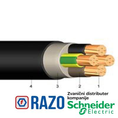 Teškogorivi energetski kabl 3x2,5 