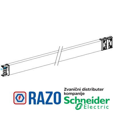 Canalis - ravni vodni deo - 400A - bez otcepa - 3L+N+PE - 3m - beli 