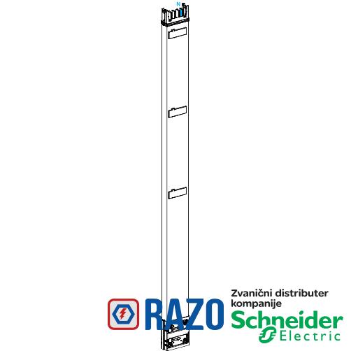 Canalis - usponski element - 400A - 3 utičnice - 3L+N+PE - 2m - beli 