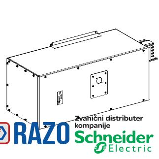 Canalis - napojna jed.sa NSX630 N H ili L kriva-630 A -montaža sleva ili zdesna 