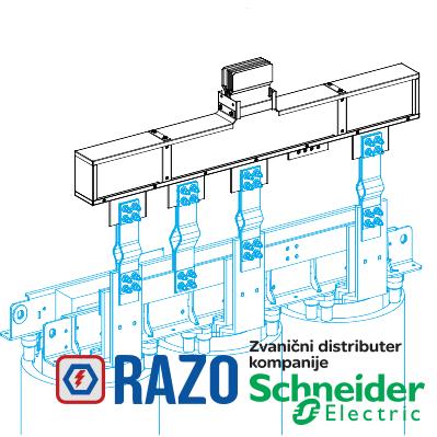 Canalis - Al napojna jedinica N3 suvi transformator - 2000A - 3L+N+PER - po meri 