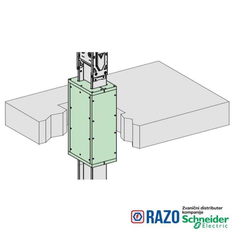 Canalis - set požarne barijere za zid ili plafon - D650 mm - V164 mm 