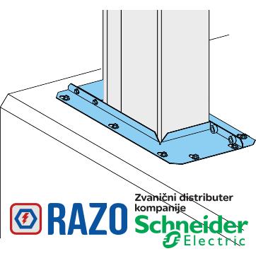 Canalis - set krovne ploče za razvodne ormane ili Trihal transformator - V404 mm 