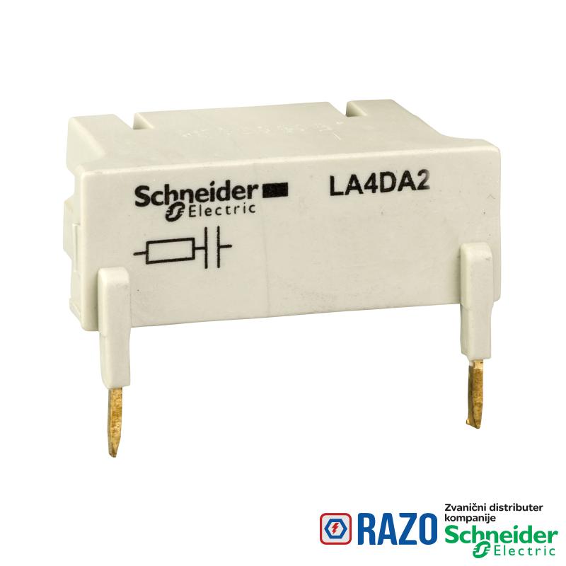 TeSys D - modul za prigušenje - RC kolo - 380...415 V AC 150 Hz 