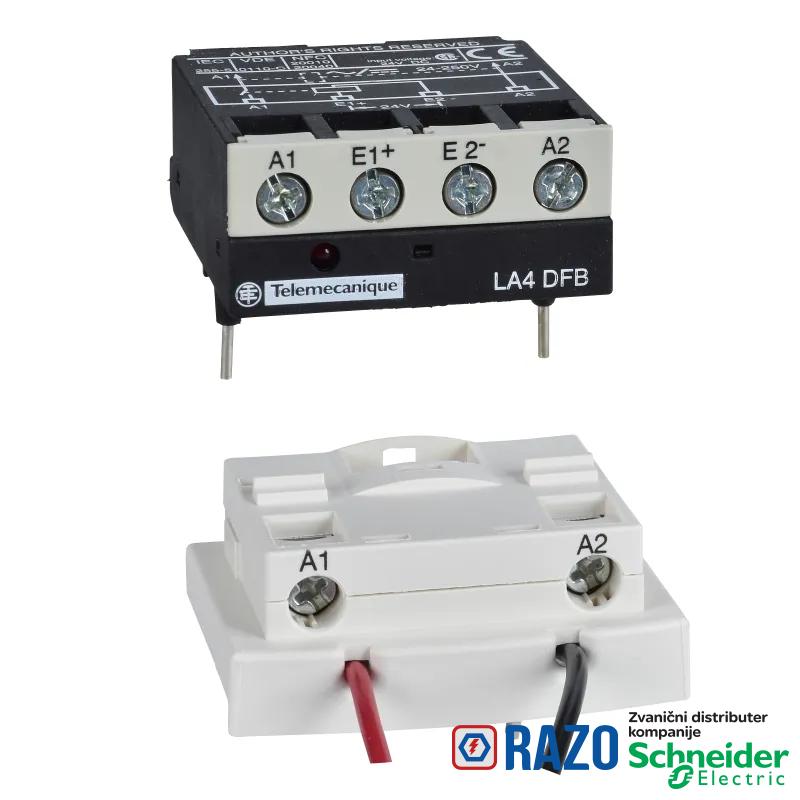 set za kontaktore niske potrošnje za LC1D40A…D65A 