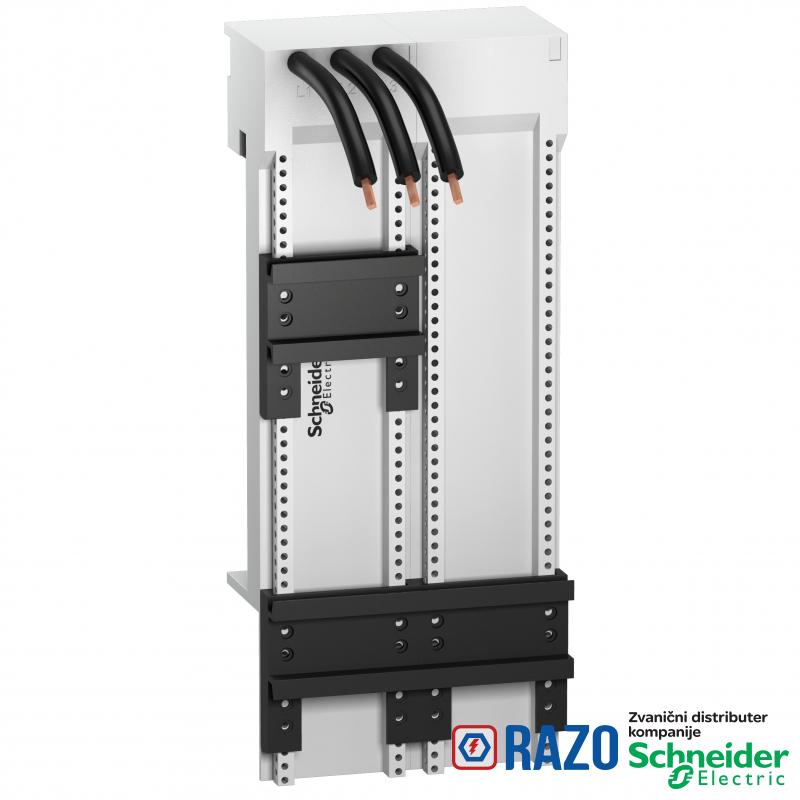 PLATE GV3 63A 117X260 IEC/UL FOR 60 BUSBAR INTERAXIS 