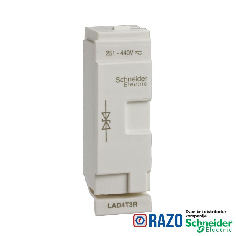 TeSys D - modul za prigušenje - ograničenje diodom u oba smera - 251…440 AC/DC 