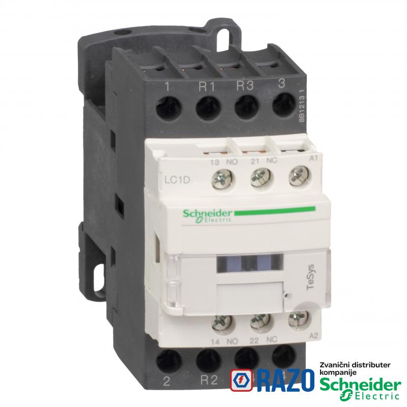 TeSys D kontaktor - 4P(2 NO + 2 NC) - AC-1 - <= 440 V 32 A - 110 V AC kalem 
