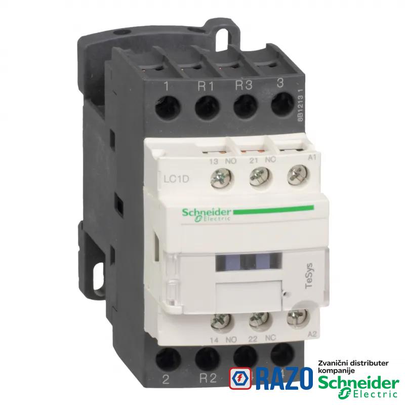 TeSys D kontaktor - 4P(2 NO + 2 NC) - AC-1 - <= 440 V 32 A - 230 V AC kalem 