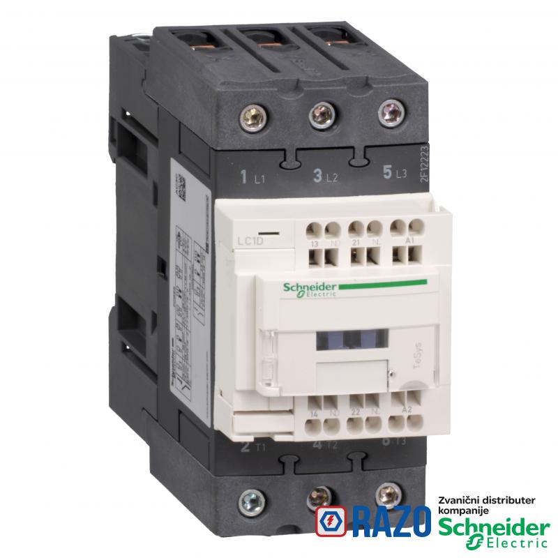 TeSys D kontaktor - 3P(3 NO) - AC-3 - <= 440 V 50 A - 230 V AC 50/60 Hz kalem 