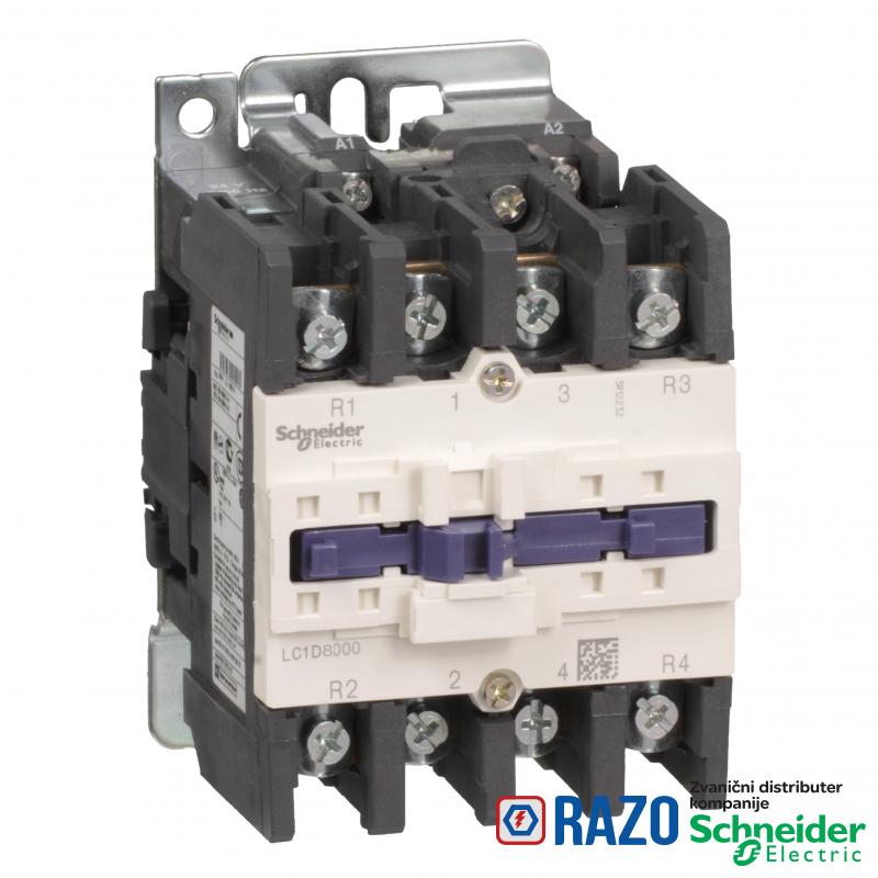 TeSys D kontaktor - 4P(4 NO) - AC-1 - <= 440 V 125 A - 230 V AC 50/60 Hz kalem 