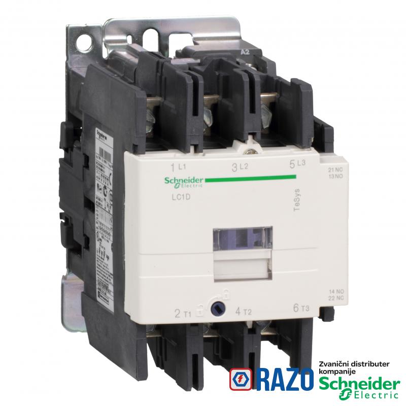 TeSys D kontaktor - 3P(3 NO) - AC-3 - <= 440 V 80 A - 230 V AC 50/60 Hz kalem 