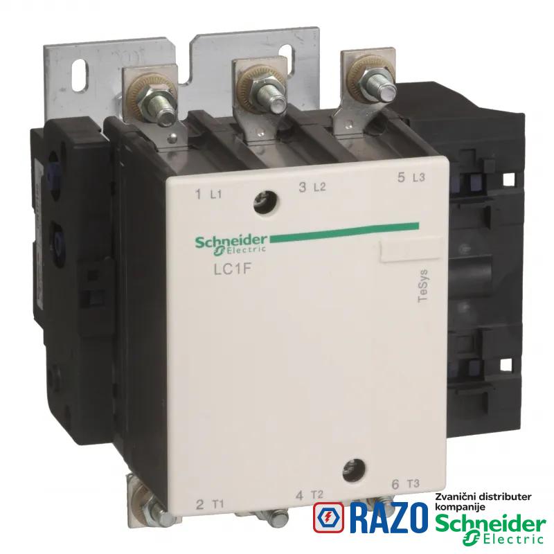TeSys F kontaktor - 3P (3 NO) - AC-3 - <= 440 V 115 A - kalem 380 V AC 
