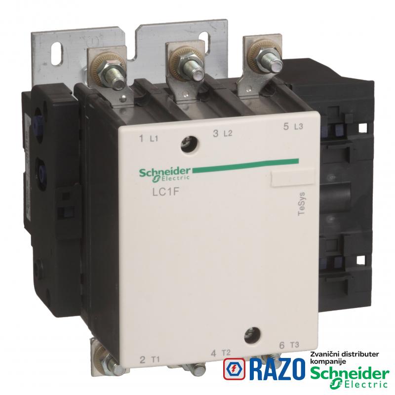 TeSys F kontaktor - 3P (3 NO) - AC-3 - <= 440 V 265 A - kalem 110 V DC 