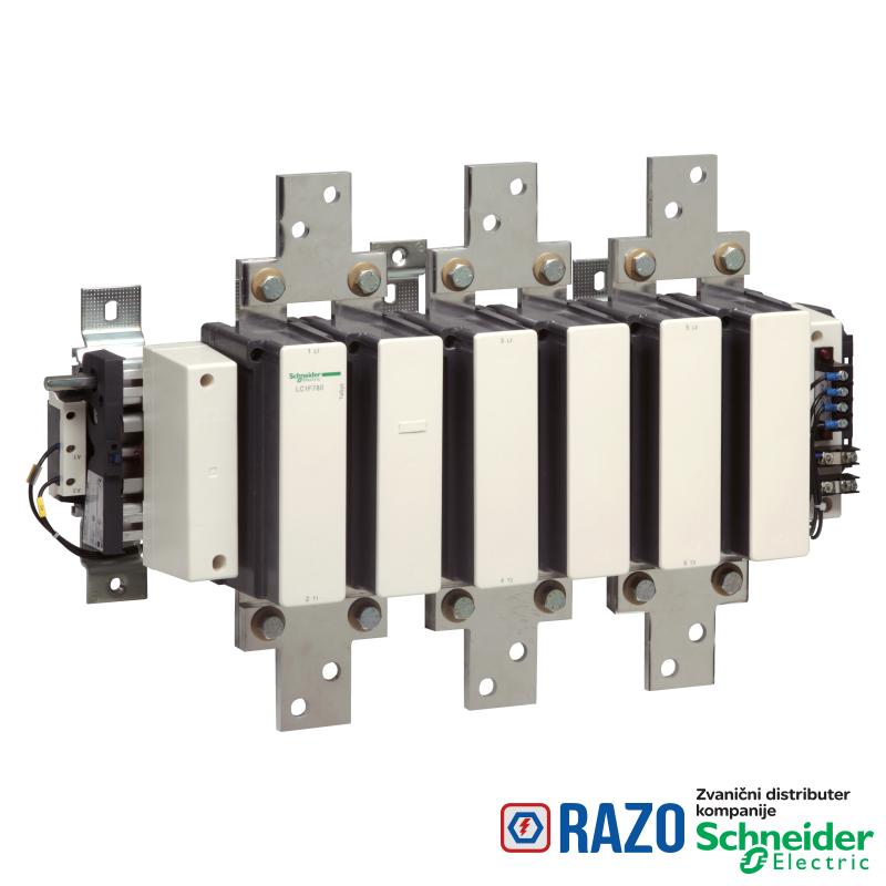 TeSys F kontaktor - 3P (3 NO) - AC-3 - <= 440 V 780 A - kalem 230 V AC 