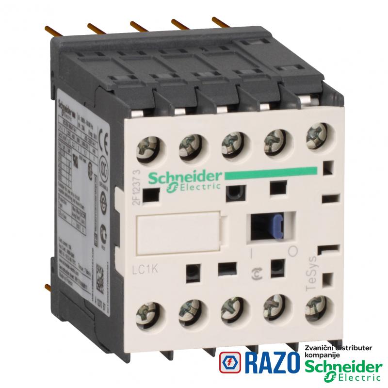 TeSys K kontaktor - 3P(3 NO) - AC-3 - <= 440 V 12 A - 230 V AC kalem 