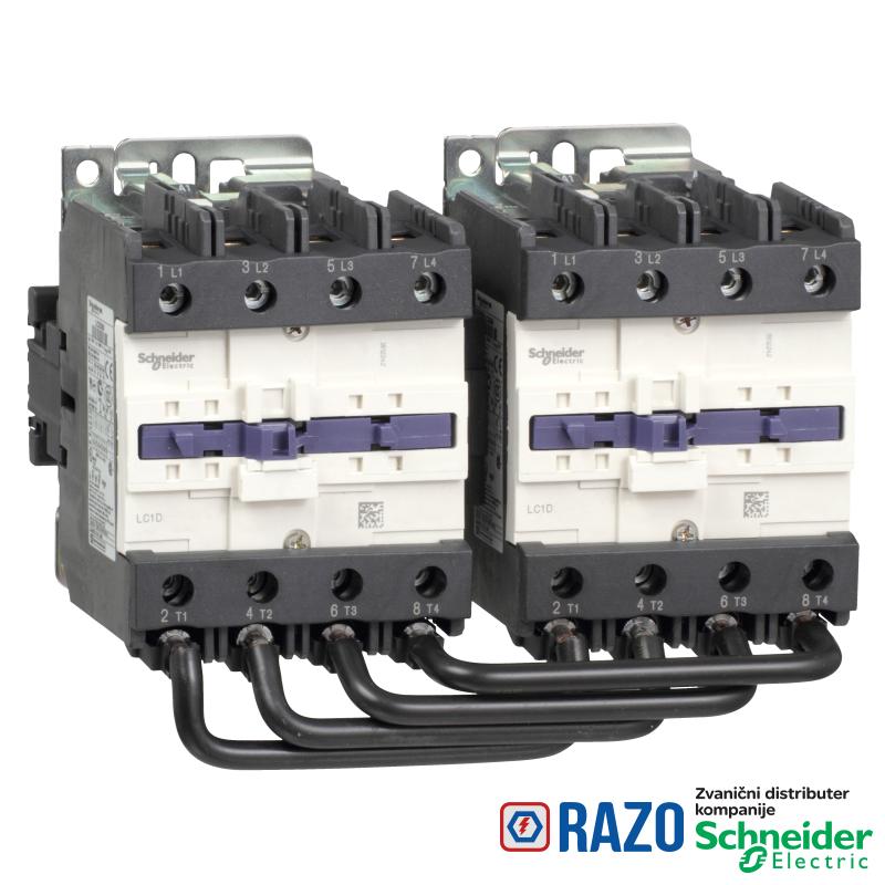 TeSys D kontaktor za izmenu napaj.-4P(4NO)- AC-1 - <= 440 V 125 A - 230VAC kalem 