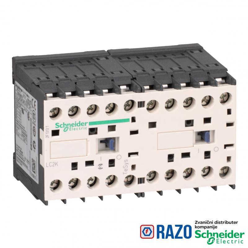 TeSys K kontaktor za prom. smera- 3P(3NO)- AC-3 - <= 440 V 9 A - 48 V AC kalem 