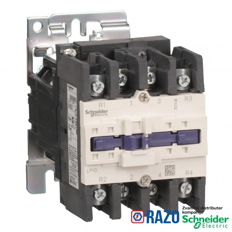 TeSys D kontaktor - 4P(4 NO) - AC-1 - <= 440 V 125 A - 24 V DC kalem 