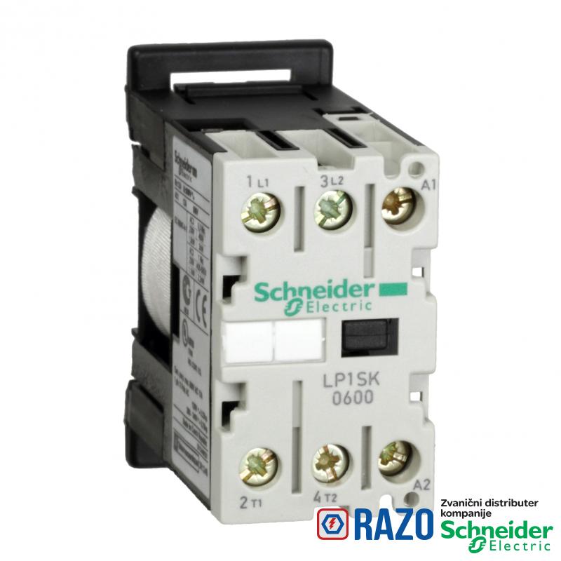 TeSys SK - mini kontaktor - 2P (2 NO) - AC-1 - 690 V 12 A - 24 V DC kalem 