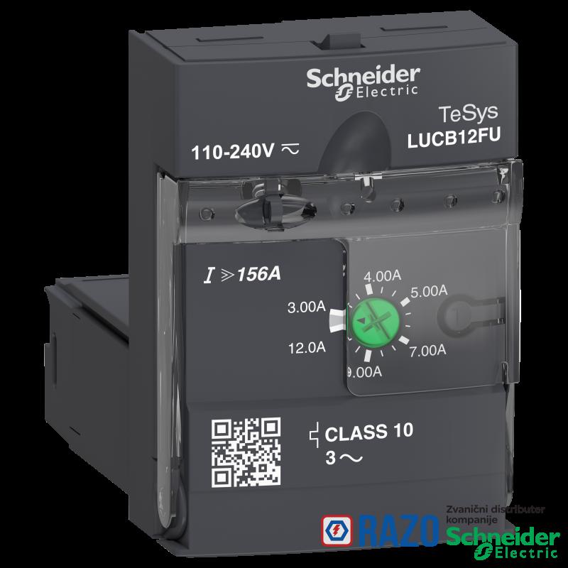 napredna kontrolna jedinica LUCB - klasa 10 - 3...12 A - 110...220 V DC/AC 