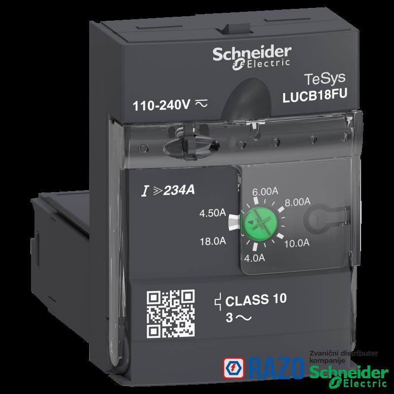 napredna kontrolna jedinica LUCB - klasa 10 - 4.5...18 A - 110...220 V DC/AC 