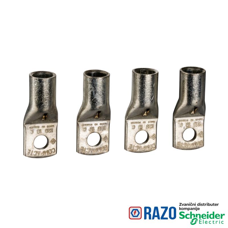 4 stopice - za bakarni kabl 120 mm² i međufazne pregrade 