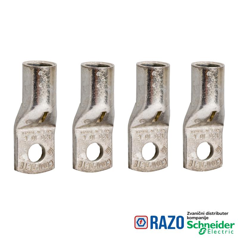 4 stopice - za bakarni kabl 185 mm² i međufazne pregrade 