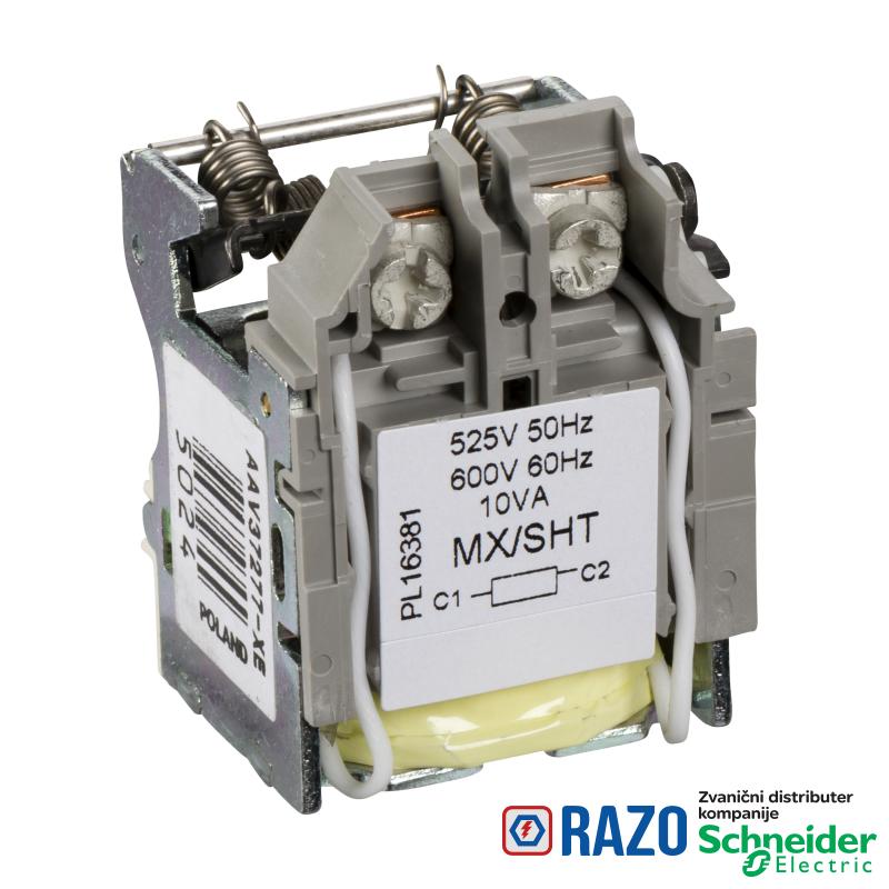 okidač za isključenje MX - 525 V 50Hz, 600 V 60Hz 