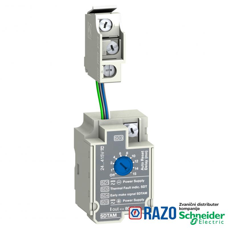 modul termičke greške - SDTAM 24/415V AC/DC - za NSX100..250 / NSX400..630 