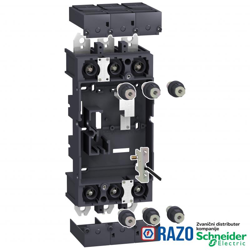 komplet utičnog postolja - 3P - za NSX400..630 