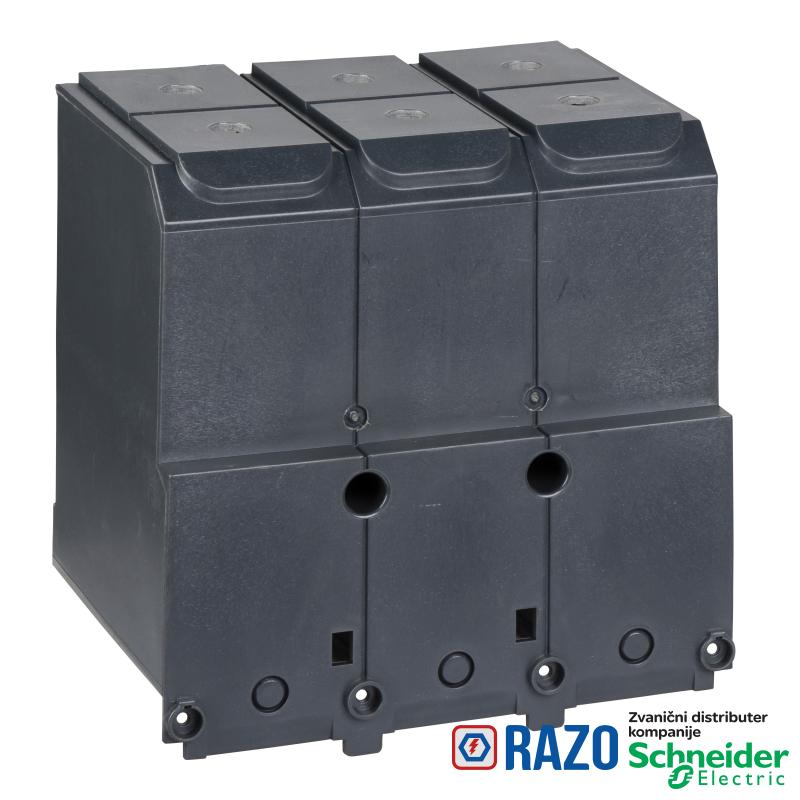 poklopac priključaka - 3P - za serijsku vezu polova - Compact NSX400 - 630 DC 