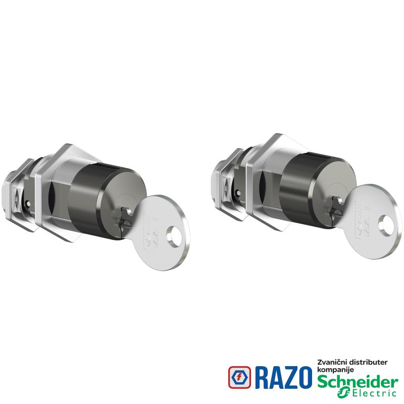 Zaključavanje šasije - 2 Ronis brave 1 ključ + set za adaptaciju - za MTZ2/MTZ3 