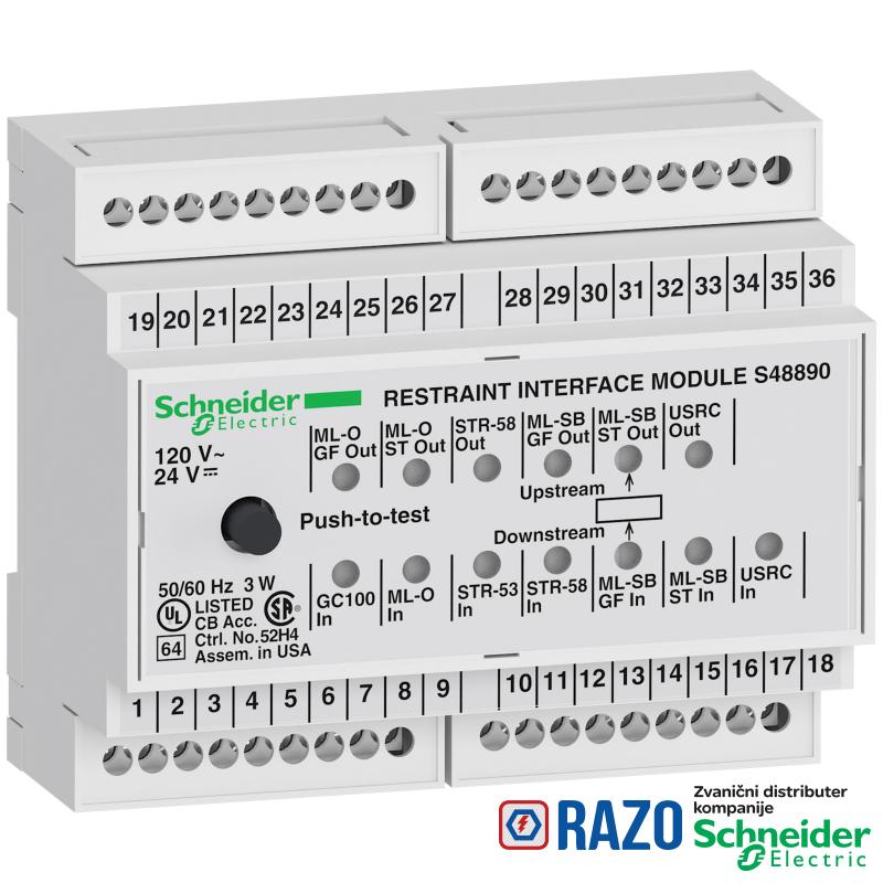 RIM modul (Restraint Interface Modul) 120 V AC 