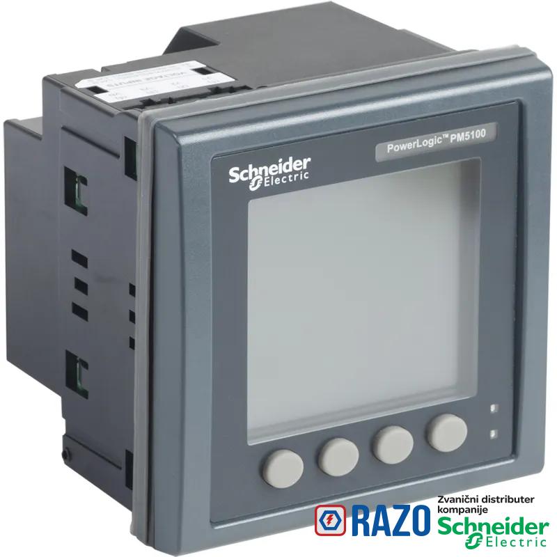 PM5110 multimetar sa Modbus-om - do 15. harmonika - 1DO 33 alarma - ugradni 