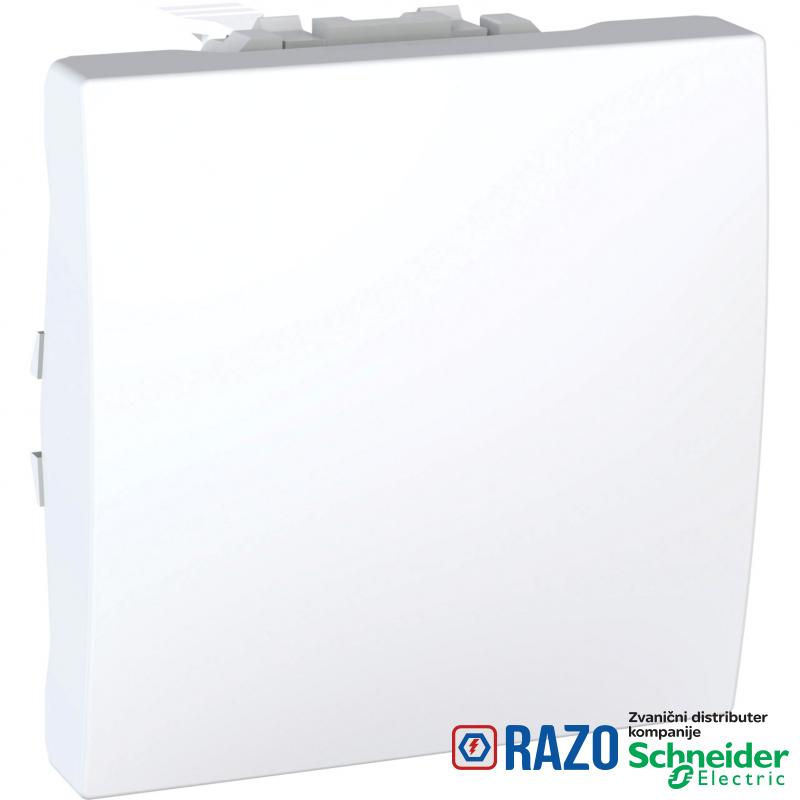 Unica - taster - 10 A 250 VAC - 2 m - beli 