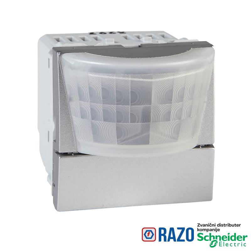 Unica Top/Class - detektor pokreta 300 W - 230V AC - 2 m - aluminijum 