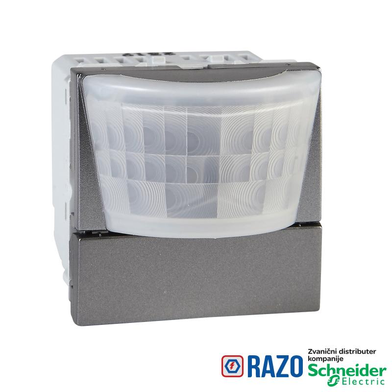 Unica Top/Class - detektor pokreta 2300 W - 230V AC - 2 m -grafit 