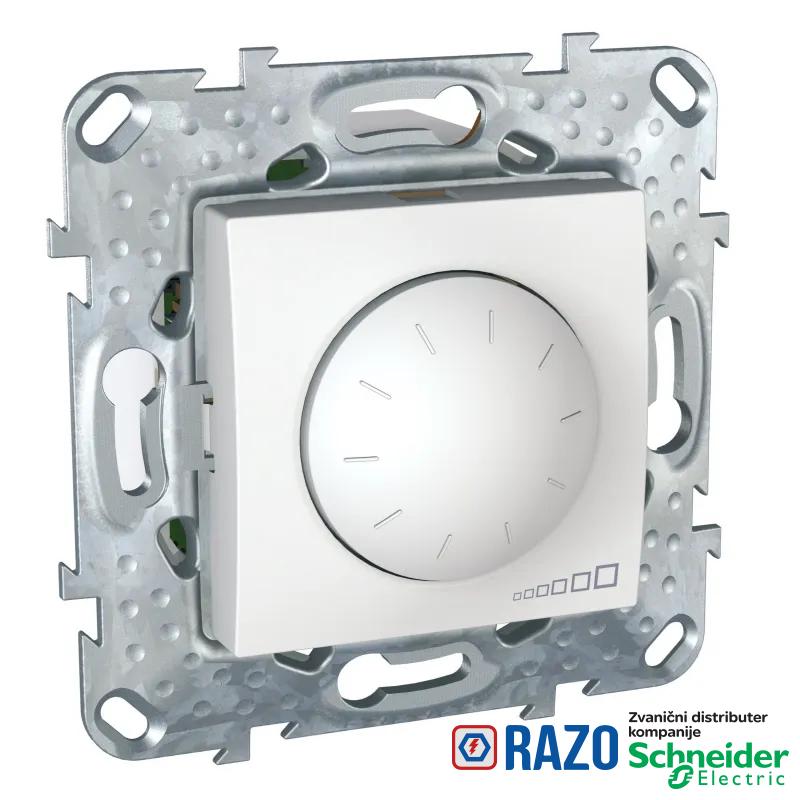 Unica - obrtni dimer - 230 VAC - 40...1000 W/VA - beli 