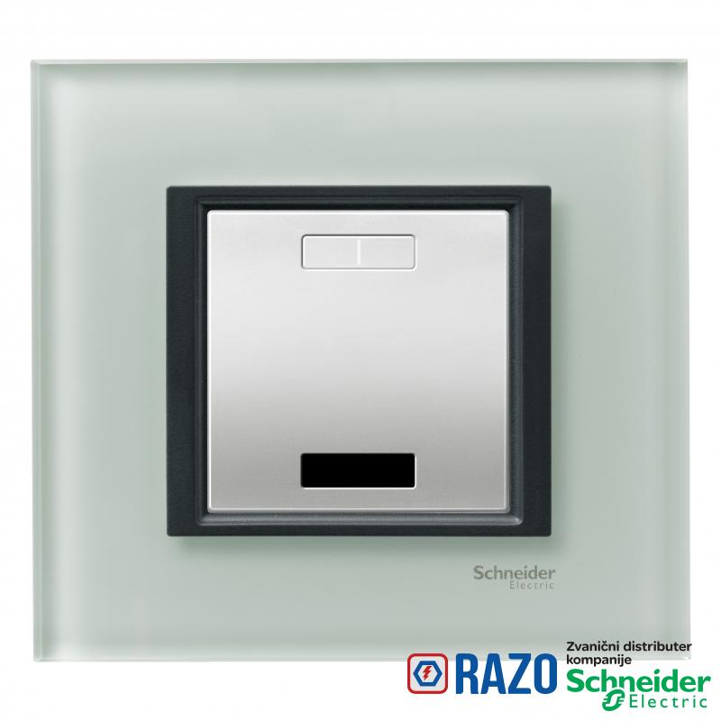 Unica Class - dekorativni ram - jednostruki - sivo staklo 