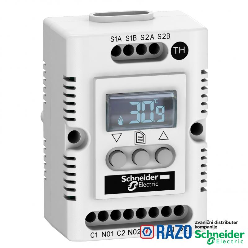Climasys CC - elektronski termostat 200..240V - opseg -40…80°C 