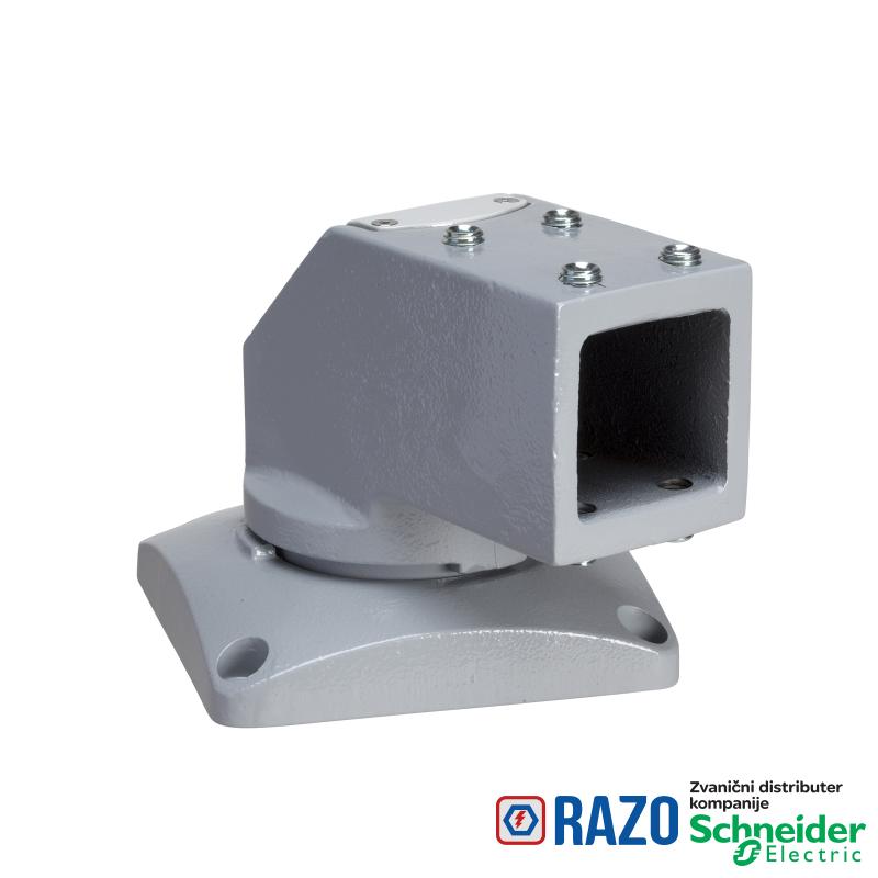 horizontalni obrtni držač, kvadratni 50 mm RAL 7040. za S3CM HMI ormane 