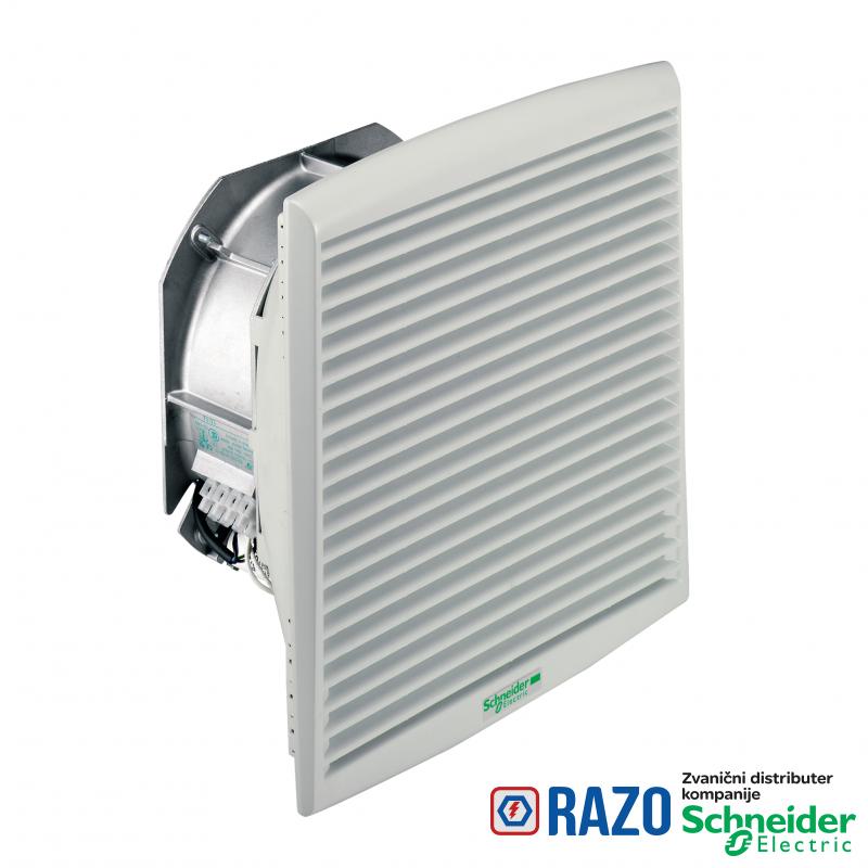 ClimaSys ventilator IP54, 560m3/h, 115V, sa izlaznom rešetkom i filterom G2 