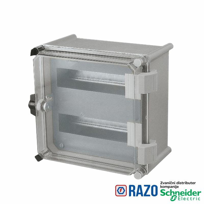 modularna distributivna šasija 36 modula (18mm) za PLS kutiju 36x27cm 