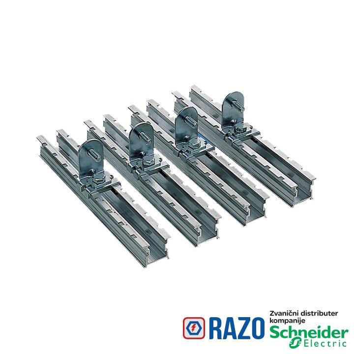 set od 4 držača za kliznice za podešavanje dubine montažne ploče in PLA D320mm 