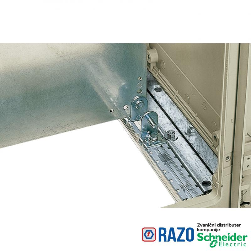 set od 4 držača za kliznice za podešavanje dubine montažne ploče EDPLA 