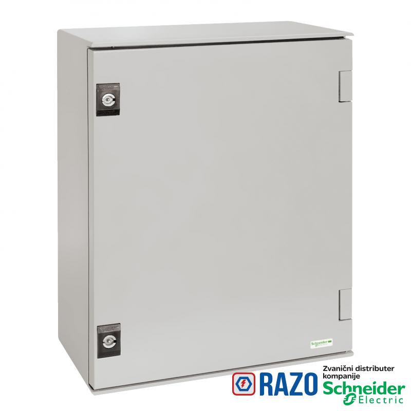 poliesterski nadzidni orman IP66 V647xŠ436xD250mm+metalna montažna ploča 